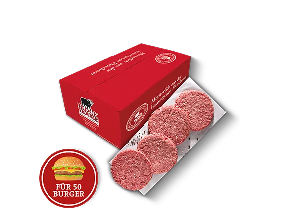 American-Style Burger Karton 50 x 125 g Burger