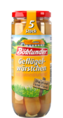 Geflügel-Würstchen im Saitling Der Klassiker als Geflügel-Würstchen