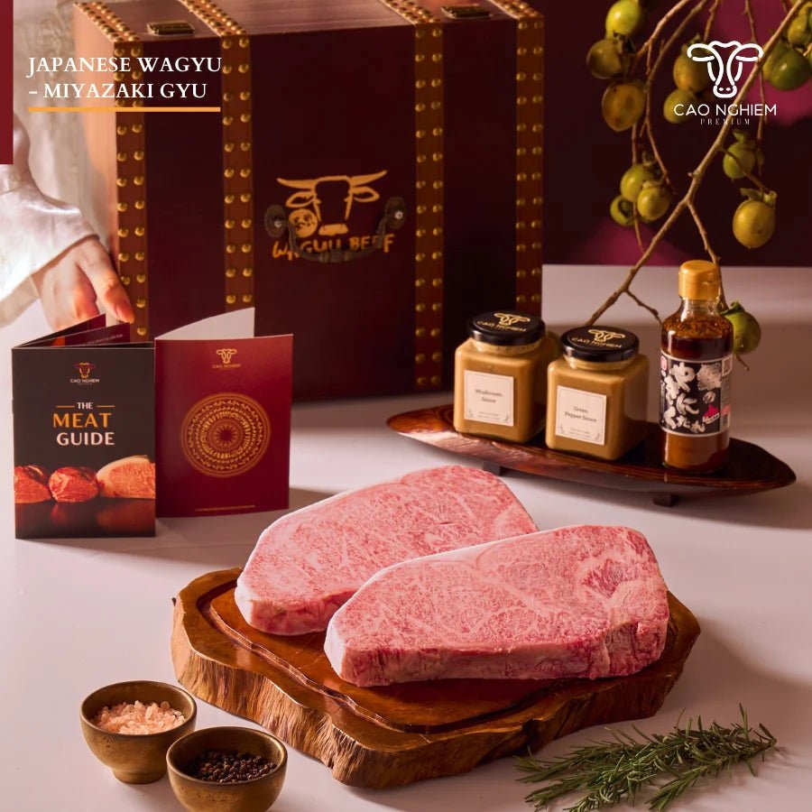 MIYA Gift Box 1 – Premium Japanese Miyazaki Wagyu A5
