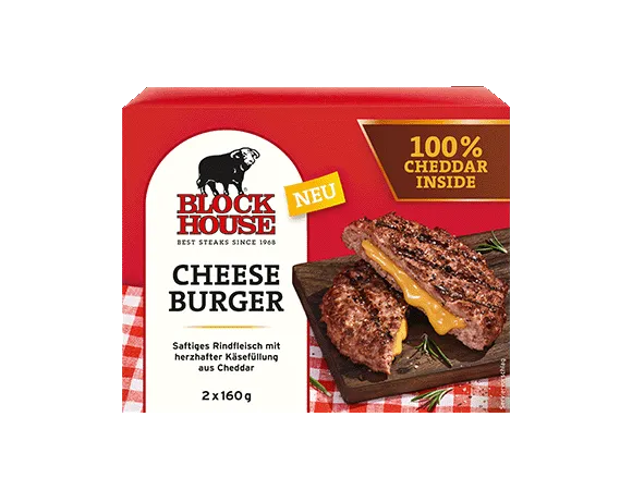 Cheese Burger 2 x 160 g Burger